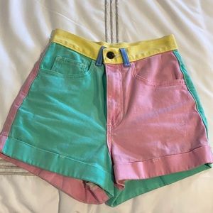 American Apparel, High Waisted Shorts